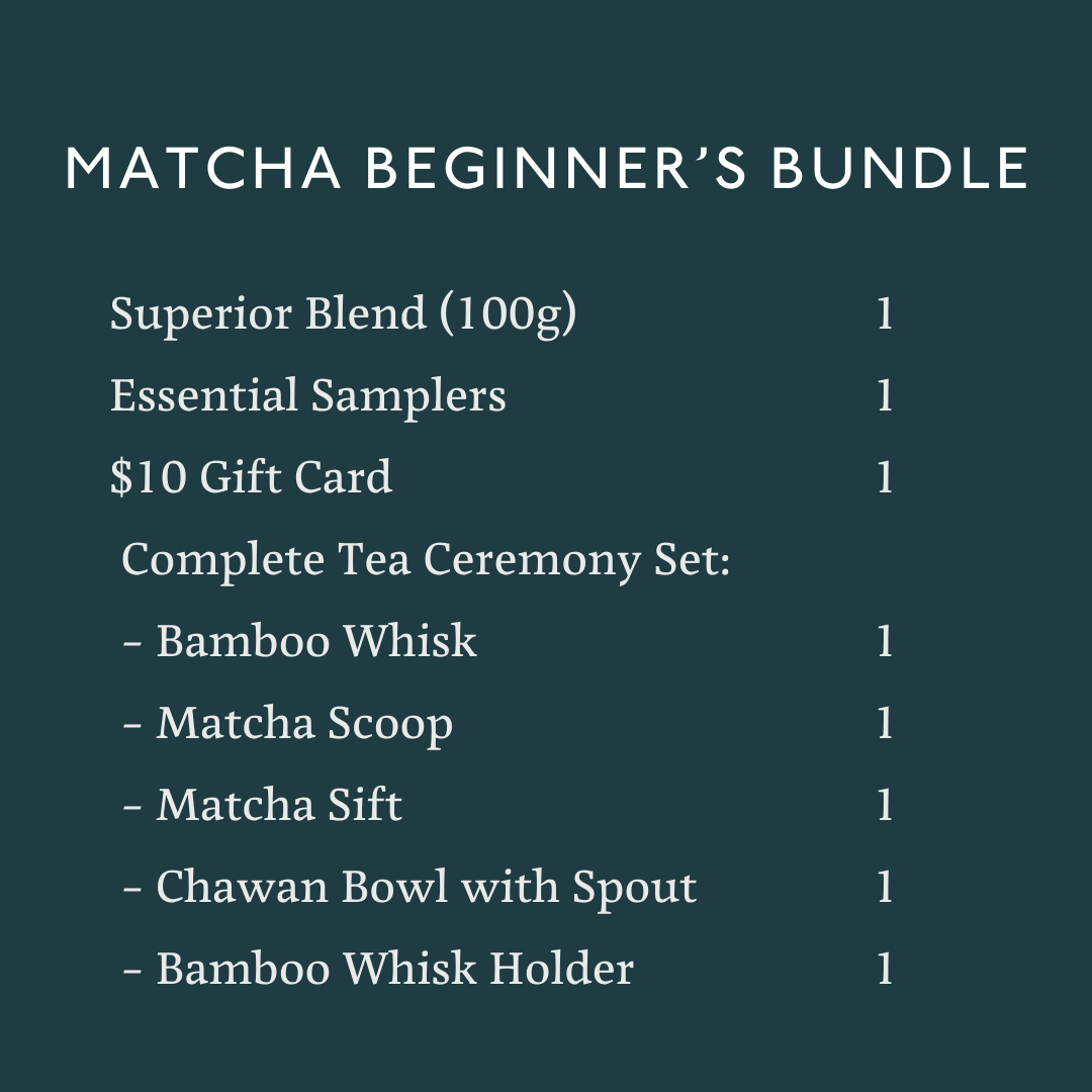 Matcha Beginner's Bundle